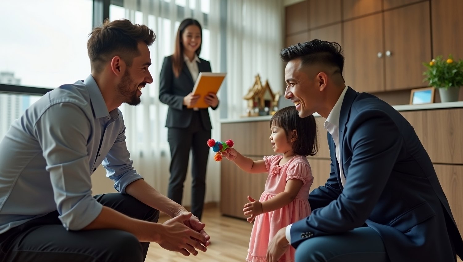 Gay Couple Adopting a Thai Child